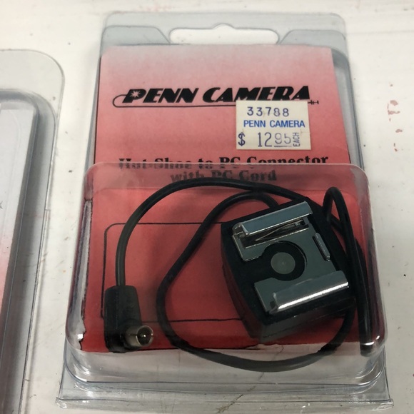 Penn Camera lot set up ring + hot-shoe to Pc connector + tripod reducing - Picture 3 of 5